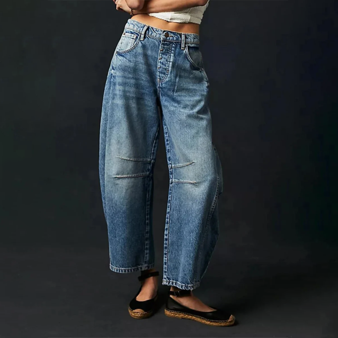 Gabriela | Wide-cut komfortjeans